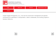 Tablet Screenshot of cpmservices.com